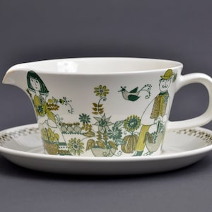 Figgjo Flint Norway - Market Gravy Boat and Saucer