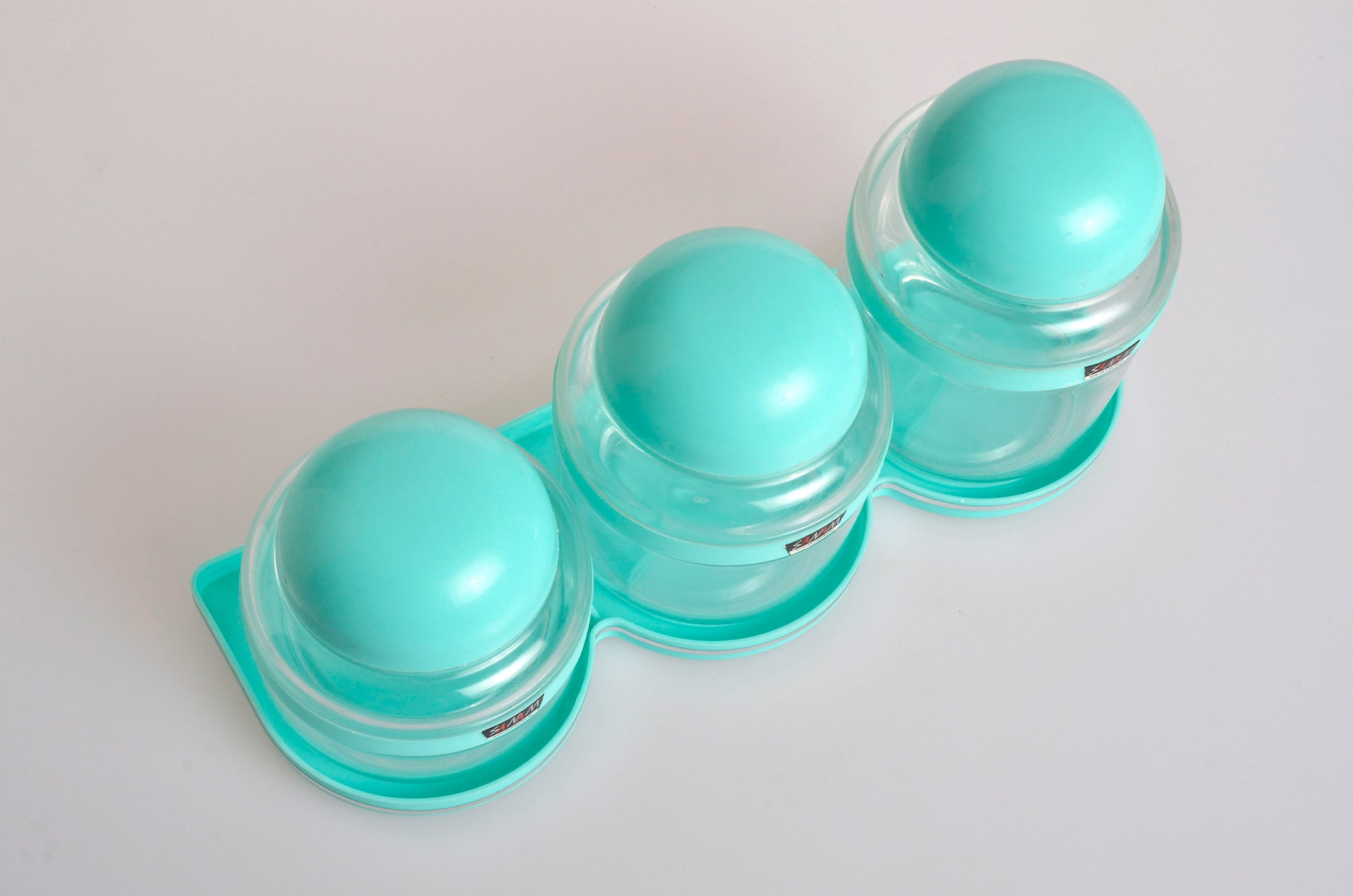 Vintage Robin's Egg Blue SANAM Plastic Canister Set Etsy