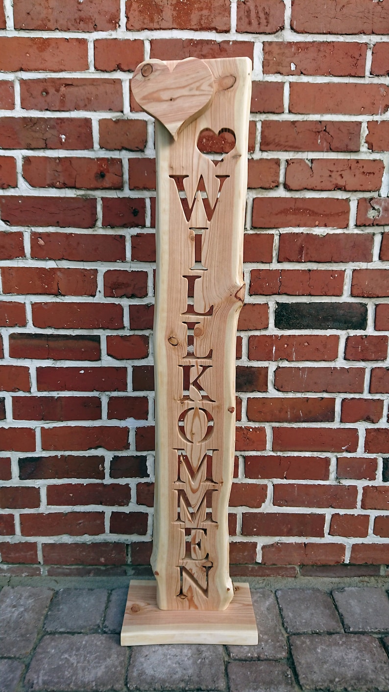 Willkommensbrett Haustür persönliches Geschenk zum eigenen Etsy.de