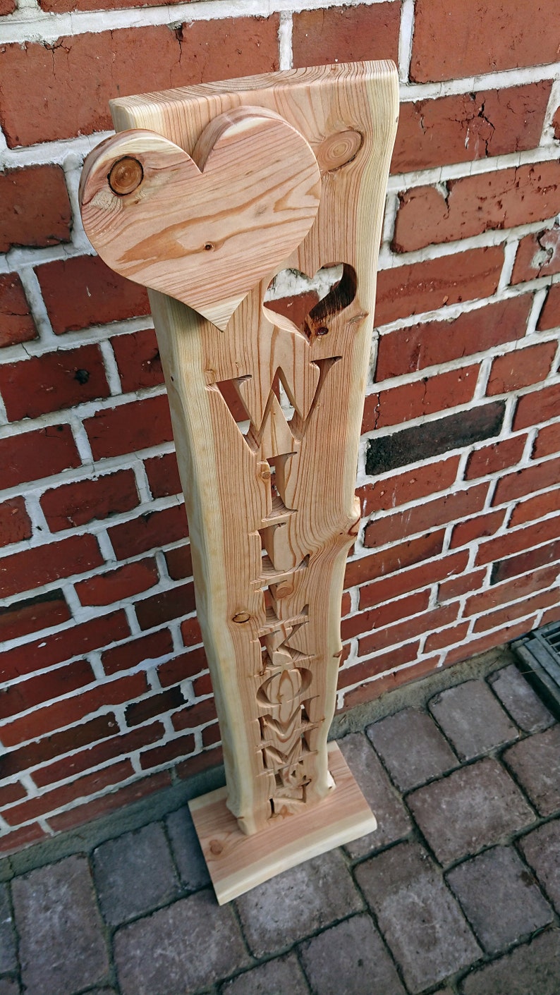 Willkommensbrett Haustür persönliches Geschenk zum eigenen Etsy.de