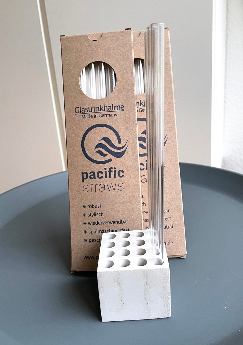 Drinking Straw Holder Pen Holder Drinking Straws Glass Stand Etsy