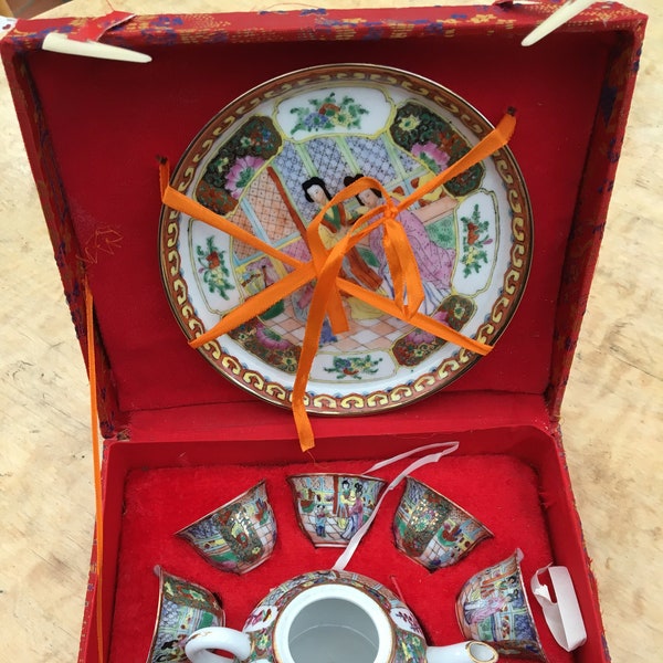 Chinese Tea Set Etsy