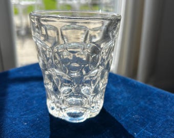 Victorian dimple glass