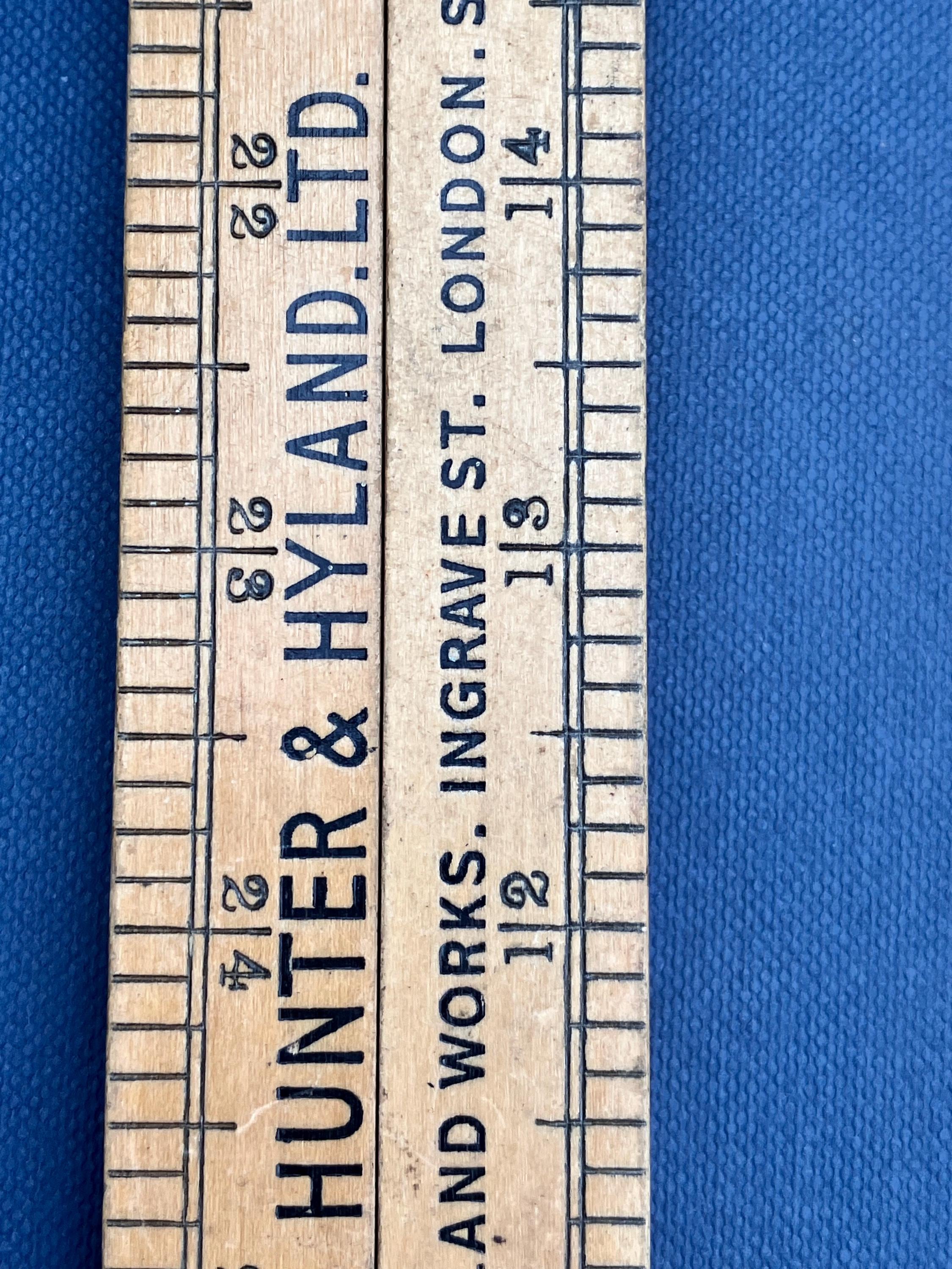 Rabone Boxwood Collapsible Ruler - Etsy