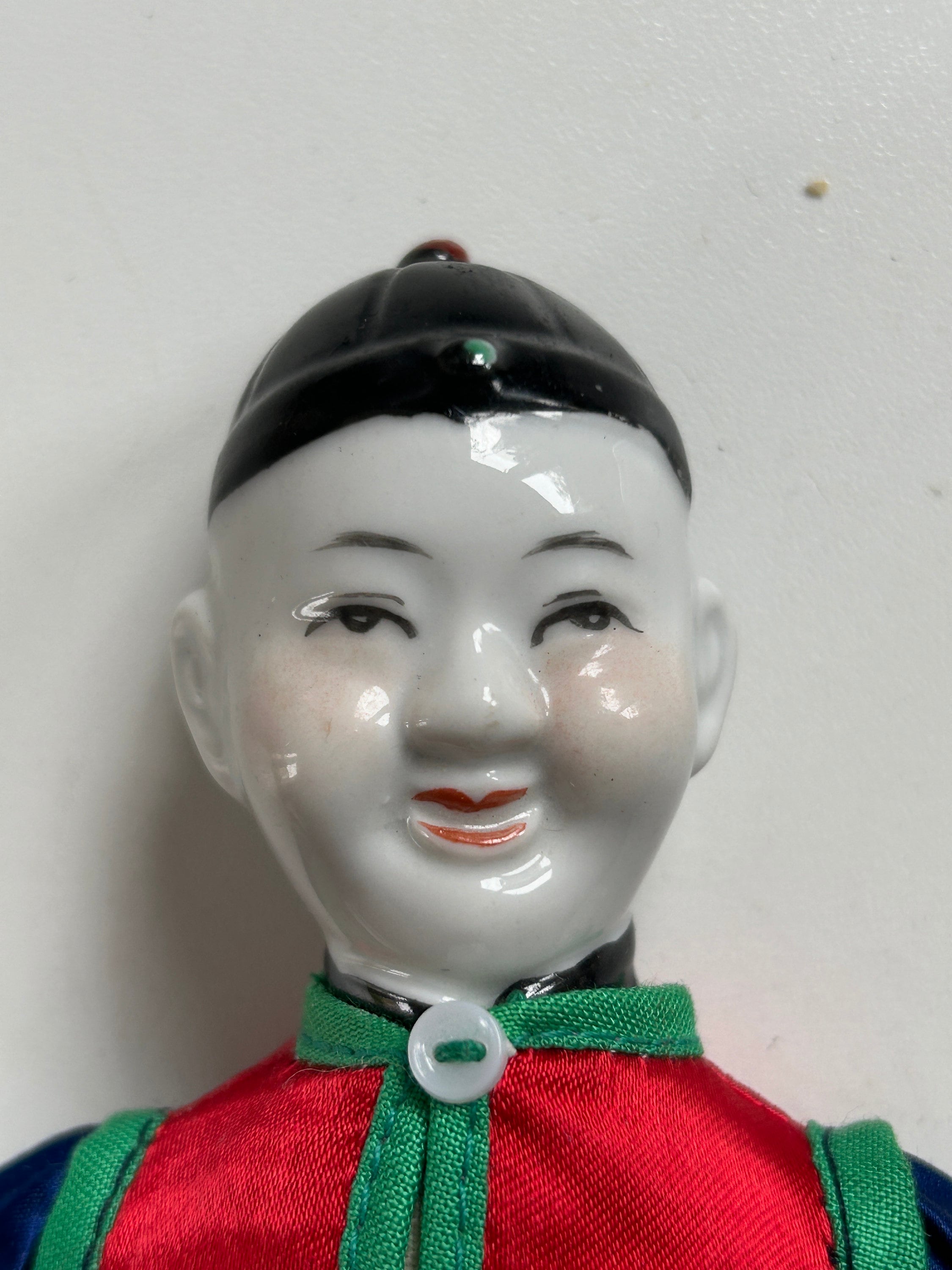 中国の磁器の男の人形 - Etsy 日本