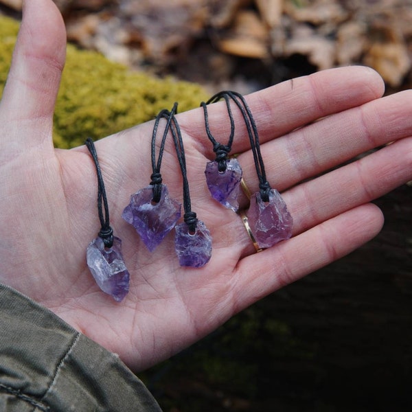 Amethyst Splitter Ketten Talisman