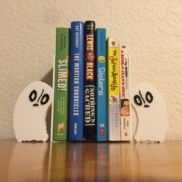 Undertale Napstablook Buchstützen - Undertale inspirierte Buchstütze, Undertale Art, Spielzimmer Dekor