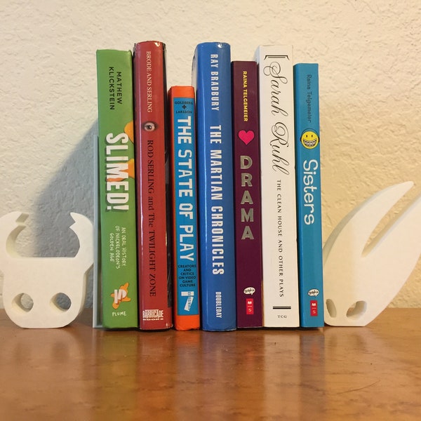 Hollow Knight Bookends - Knight and Hornet, 3D Printed Book Ends