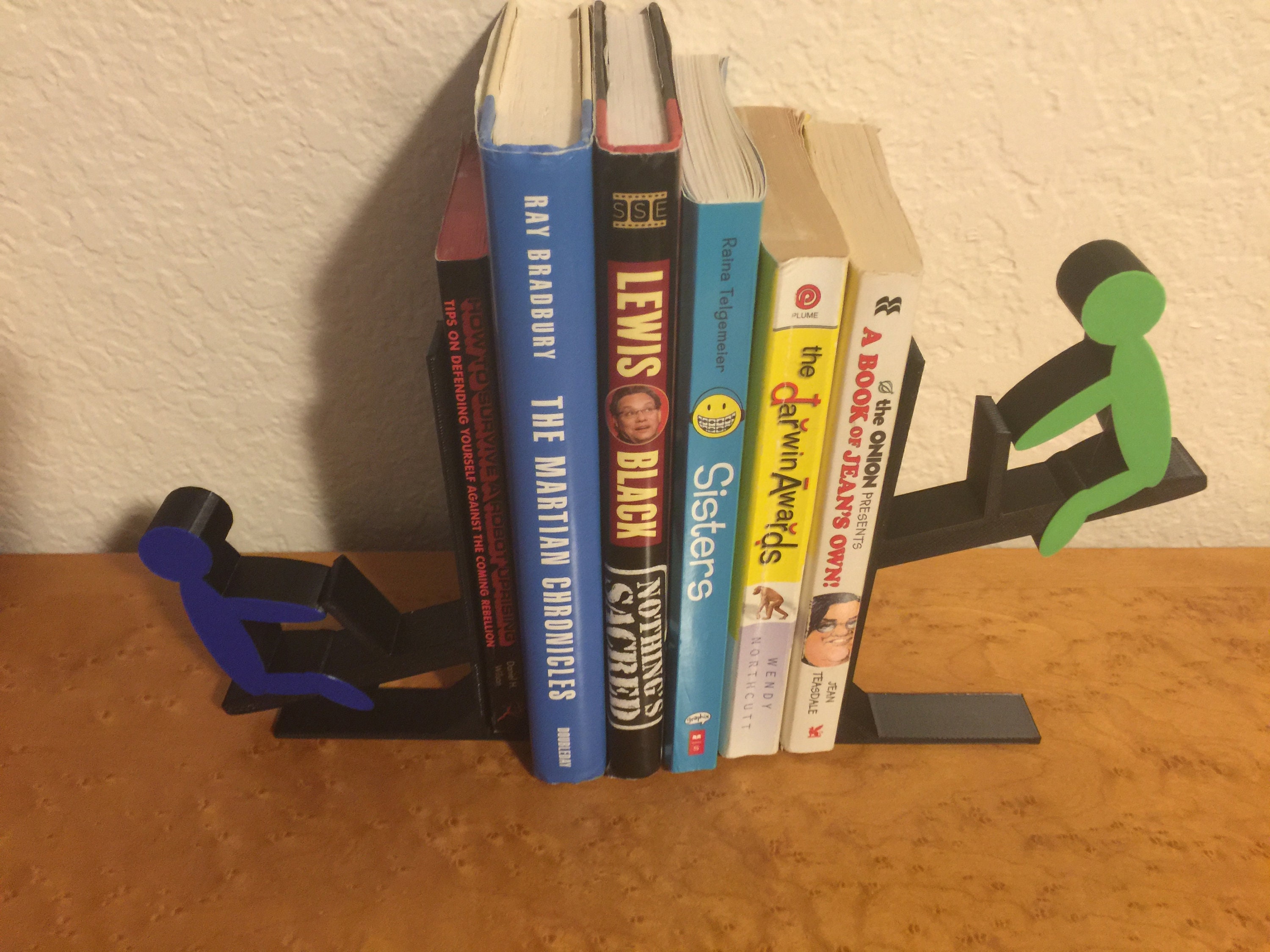 Seesaw Bookends Fun Book Ends 3D Printed Book Holders Etsy