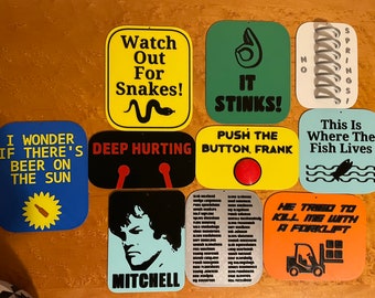 MST3K Signs - Mystery Science Theater 3000 Wall Art, 3D Printed TV Room Decor