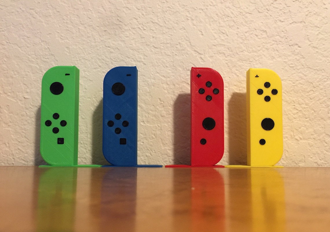 Nintendo Switch Joy Con Bookends Nintendo Bookends Gaming Etsy