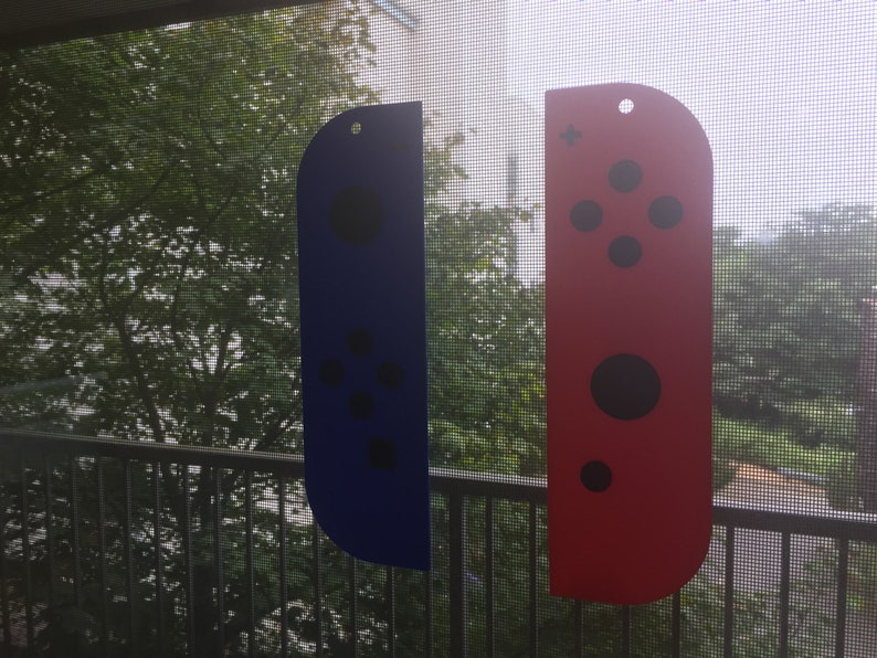 Nintendo Switch Joy Con Wall Art - Nintendo Decor, Game Room Decor, Gaming Wall Art image 3