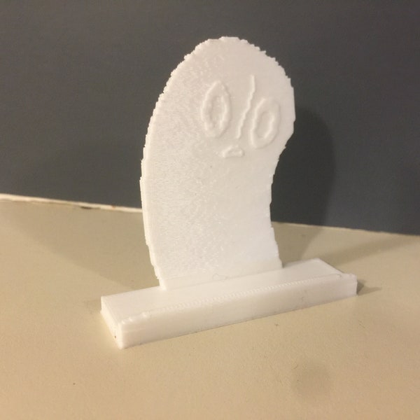 Undertale Napstablook Phone Stand - 3D Printed Smart Phone Holder