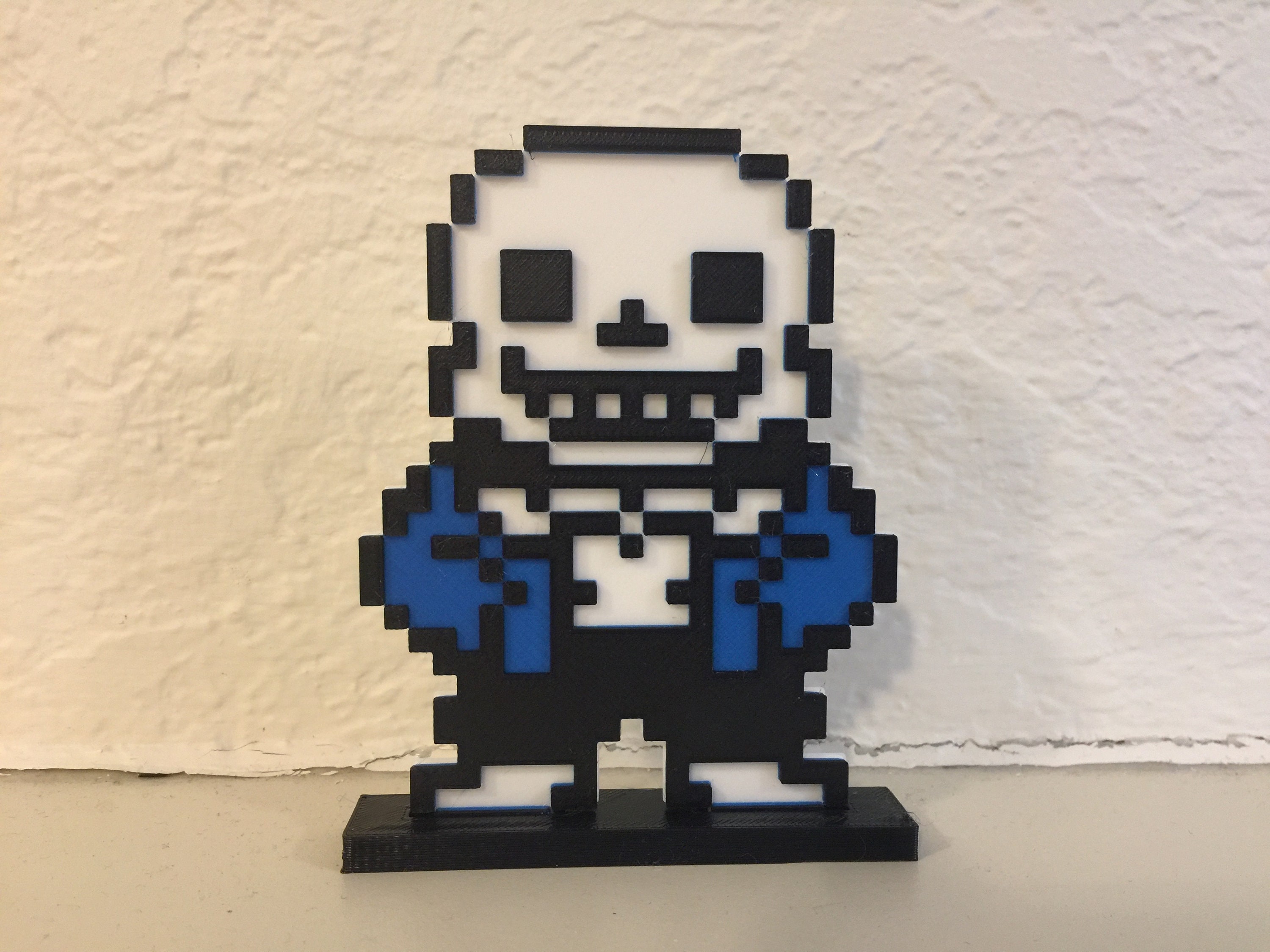 STL file Sans - Undertale 🗿・Template to download and 3D print・Cults