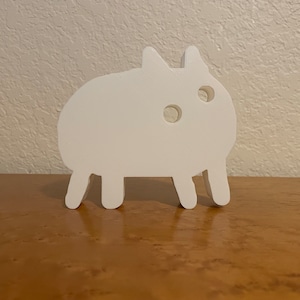 Figura gigante de Baba Is You - figura impressa em 3D, acessório de jogo, decoração de sala de jogos, figura de mesa