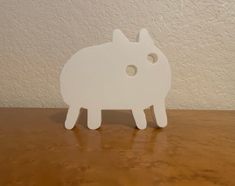 Baba Is You Giant Figure - 3D Printed Figure, Gaming Accessory, Game Room Decor, Desktop Figure