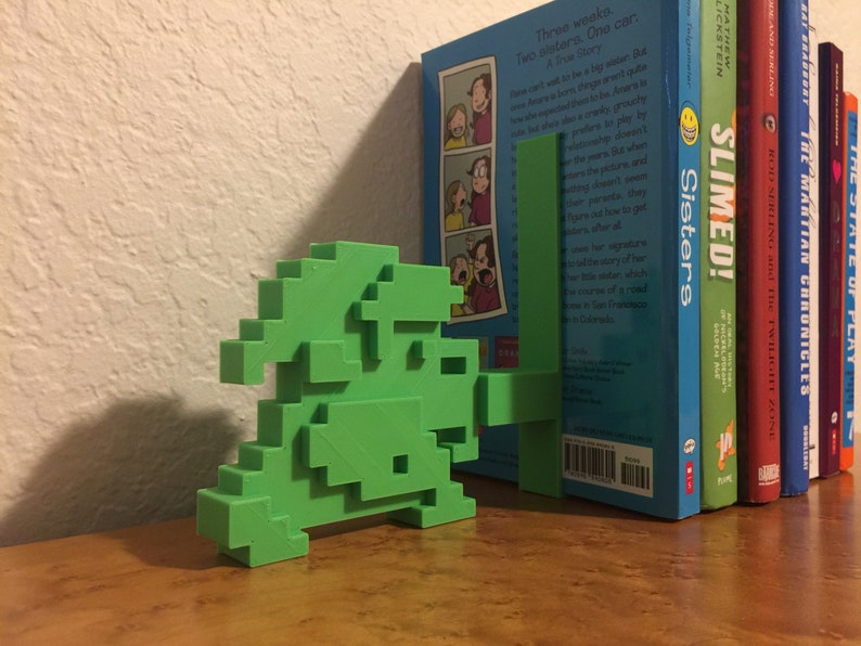 Legend of Zelda Bookends Link and Octorok 3D Printed Book Etsy
