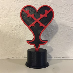 Heartless Emblem Statue - Kingdom Hearts 3D Geprint beeldje