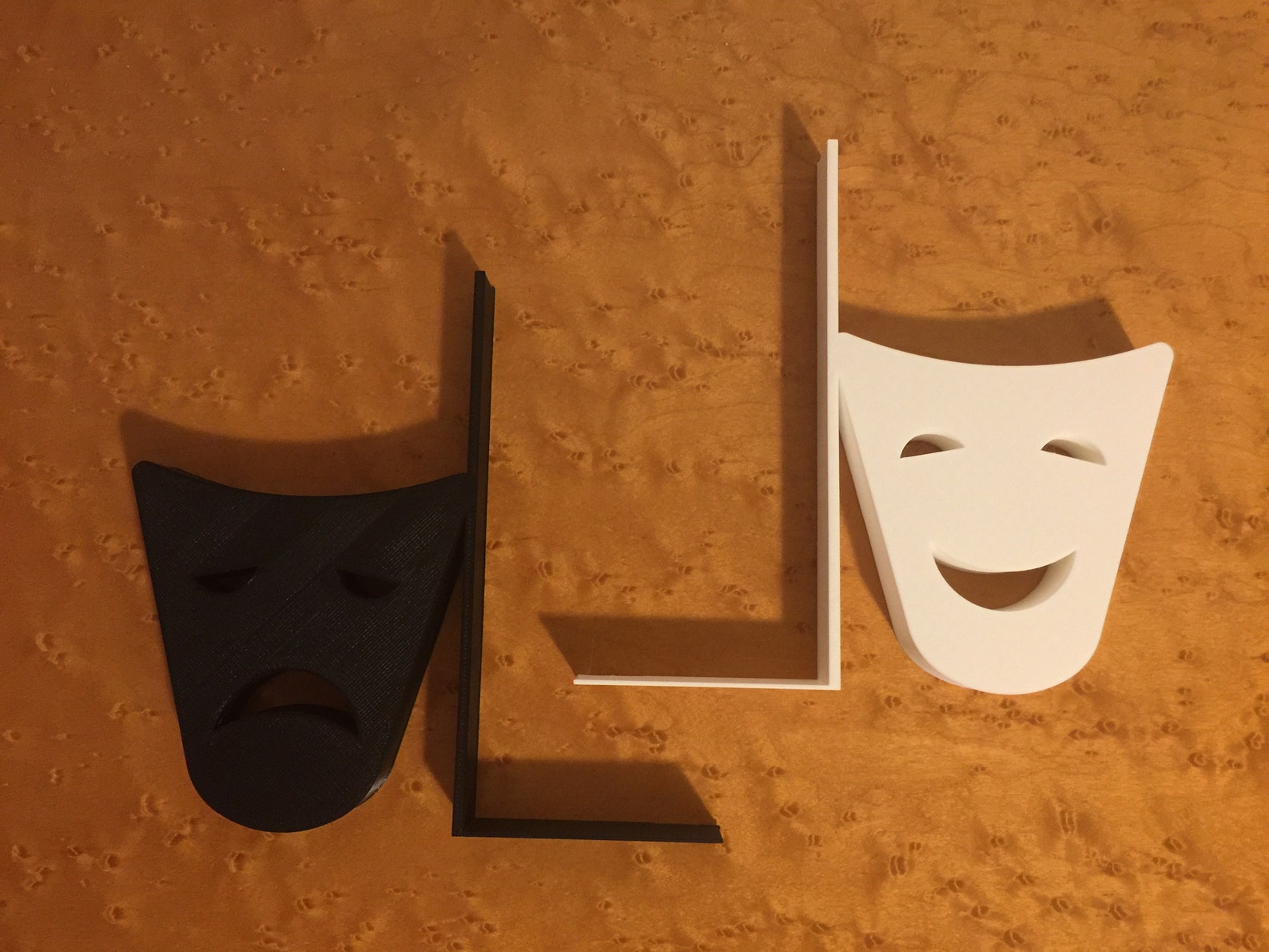 Comedy and Tragedy Mask Bookends Theater Book Ends Reading Etsy