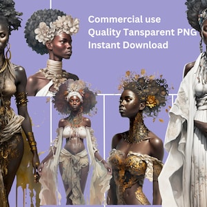 Clipart fille noire de la peau noire, fille de l'histoire des noirs PNG modèle noir PNG clipart filles noires modèle peau foncée clipart déesse mélancolique