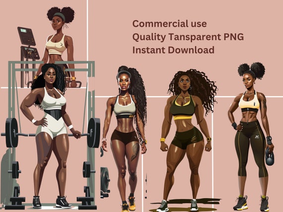 Mujer deportiva png imágenes