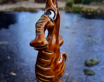 Ceramic seahorse