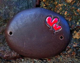 Door sign with heart