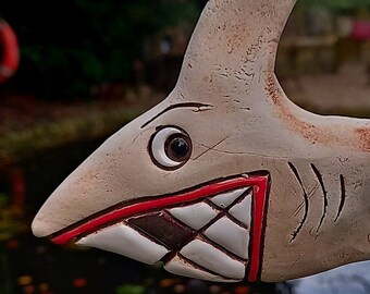 Ceramic shark