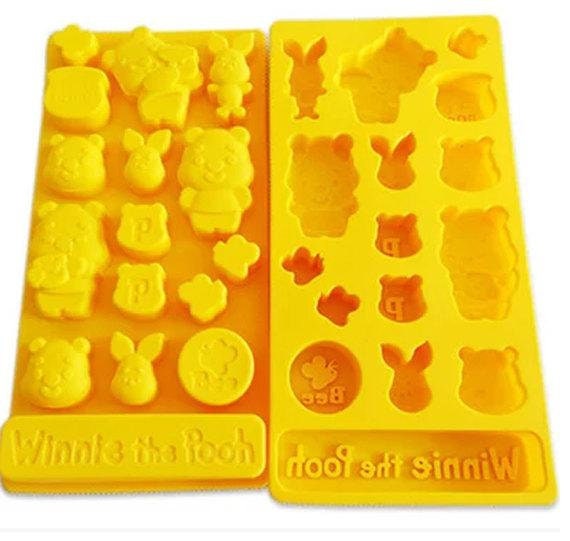Winnie the Pooh silicone mold fondant cake chocolate Etsy