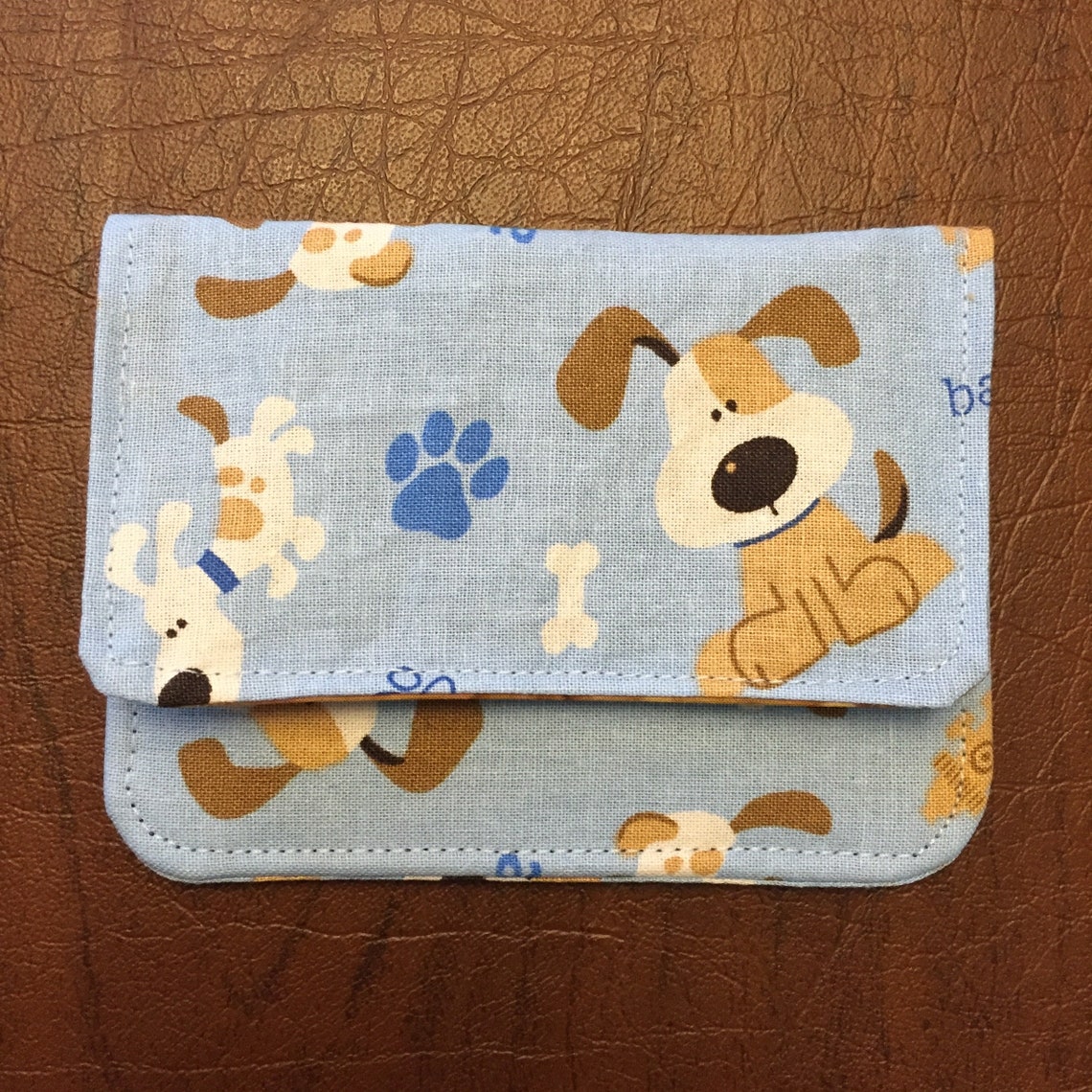 Puppy Wallet Dog Wallet RFID Wallet Credit Card Holder Etsy