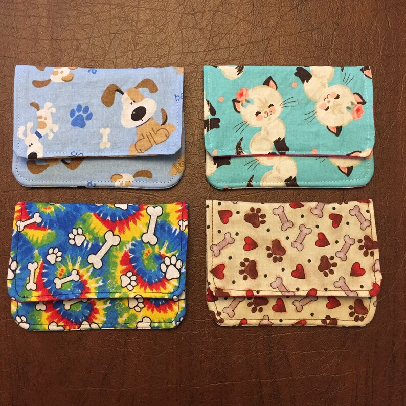 Puppy Wallet, Dog Wallet, RFID Wallet, Credit Card Holder, RFID Credit