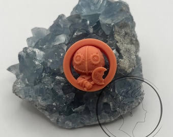 Coppia di tappi per le orecchie Trick R Treat Samhain di dimensioni personalizzate - Tunnel auricolare a doppia svasatura