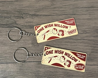 Obsession Movie One Wish Willow Acryl Schlüsselbund Horrorfilm Geschenk - Auto Schlüsselanhänger Haus Schlüsselbund Horror Geschenk Obsession Movie 2026