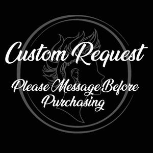 Custom Design Commission  Request & Sized Pair of Earplugs - Double Flare Ear Tunnel