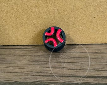 Par de túneles para orejas de tamaño personalizado Anime Anger Plus - Doble ensanchamiento