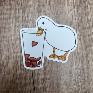 Munchkin-sticker ijswater drinken