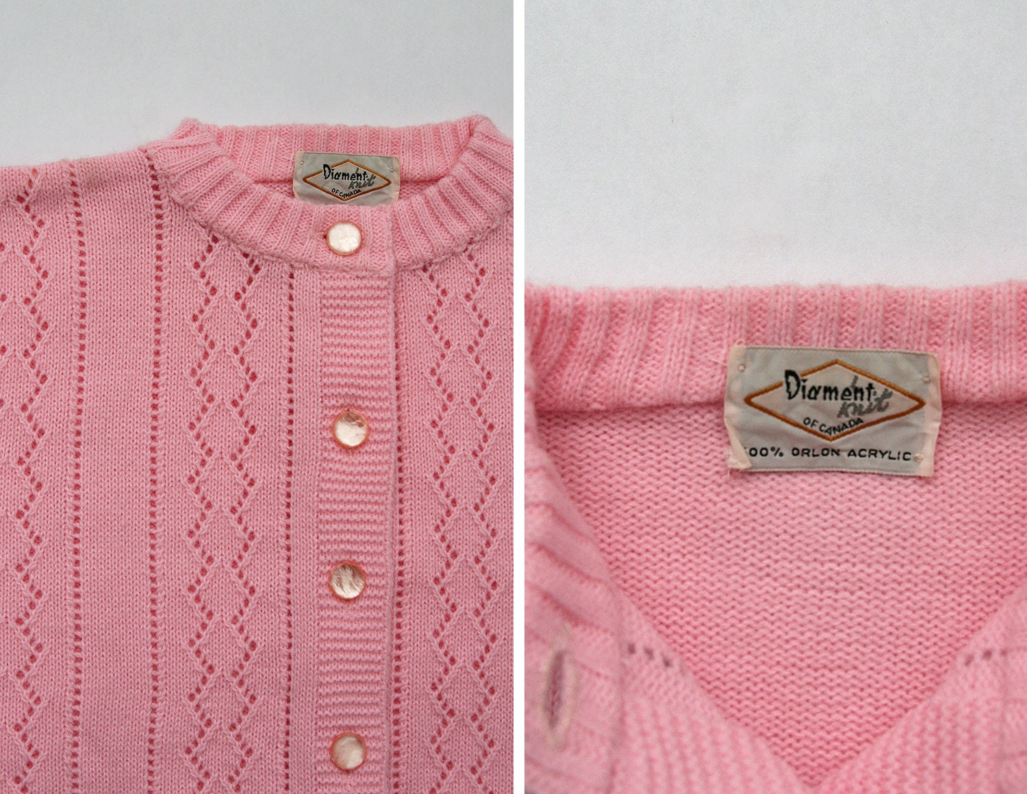 bubblegum pink cardigan