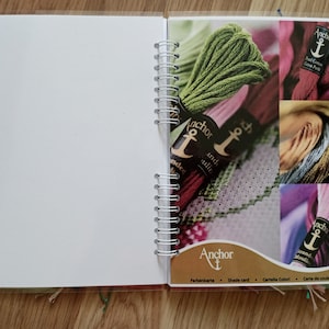 Ankerkleurenkaarten met draad 444 Echte kleurstalen. Kleurenboek: anker.