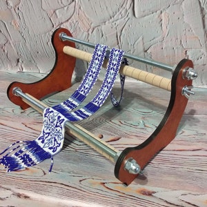 Bead loom wooden, bead weaving frame, Loom beading wood frame,  Beading tool, Jewelry making Tool , DIY beadwork necklaces