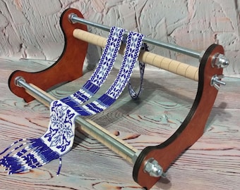 Bead loom wooden, bead weaving frame, Loom beading wood frame,  Beading tool, Jewelry making Tool , DIY beadwork necklaces