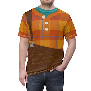 Wreck It Ralph Overalls Unisex All Over Print Running Costume Shirt