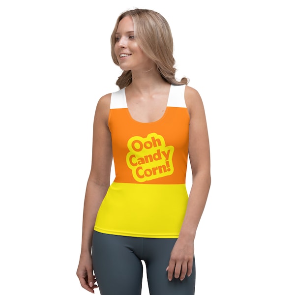 Candy Corn Heimlich Bug's Life All-Over Running Costume Women's Sport Tank Top