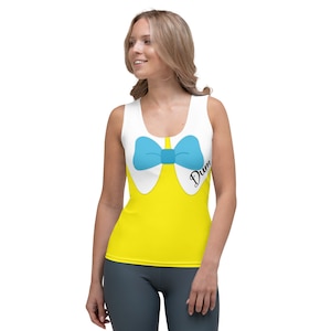 Tweedle Dum Alice Wonderland All-Over Running Costume Women&#39;s Sport Tank Top
