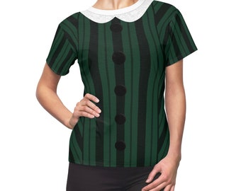 Haunted Mansion Maid Cast Member All-Over Running Costume Women's Sport Tee