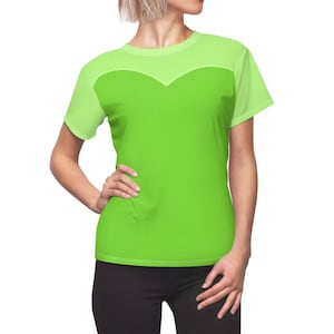 Tinker Bell Fairy All-Over Running Costume Women&#39;s Sport Tee