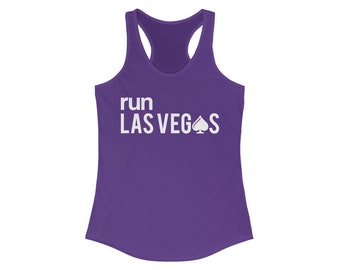 Run Las Vegas Rock 'n' Roll Running Women's Ideal Racerback Tank