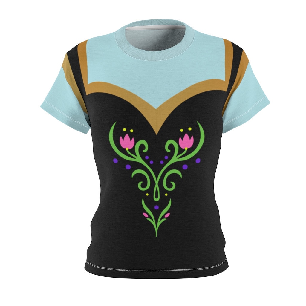 Anna Frozen Princess All-over Running Costume Women's Sport Tee - Etsy