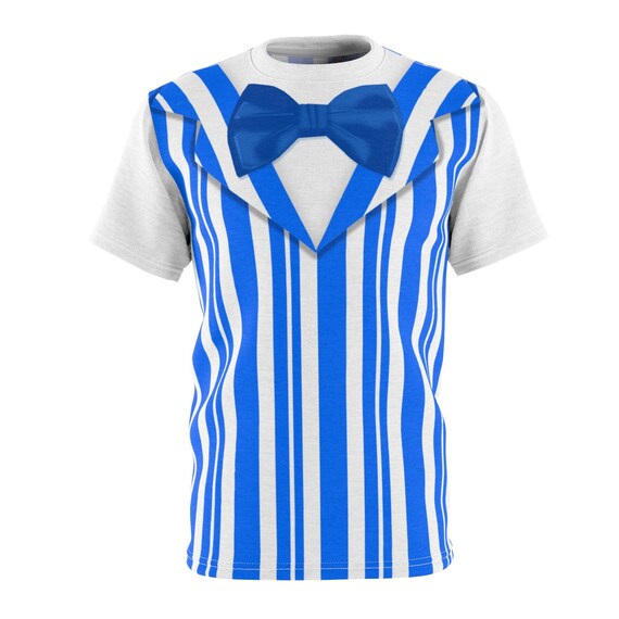 Dapper Dan Blue Quartet Singer All-Over Running Costume Sport T-Shirt