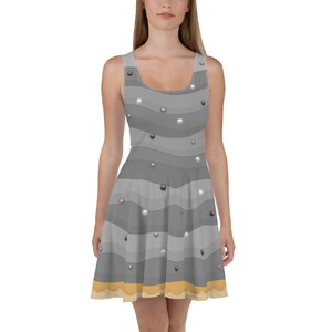 Gray Stuff Beauty Beast All-Over Park Costume Women&#39;s Skater Dress