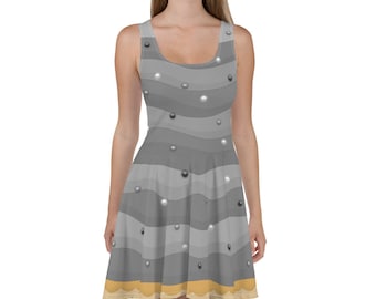 Gray Stuff Beauty Beast All-Over Park Costume Women's Skater Dress